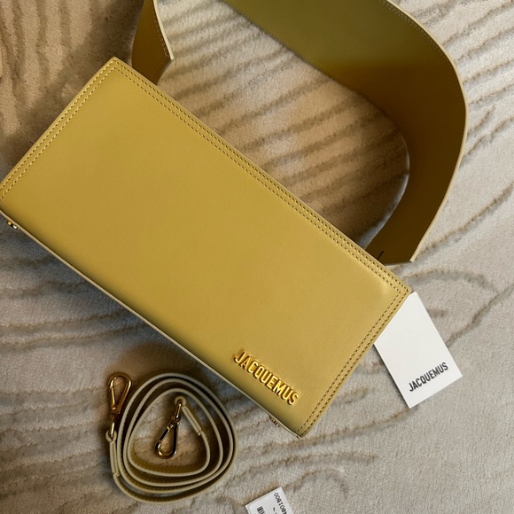 Jacquemus Yellow Le Rectangle Shoulder Bag - Picture 8 of 12